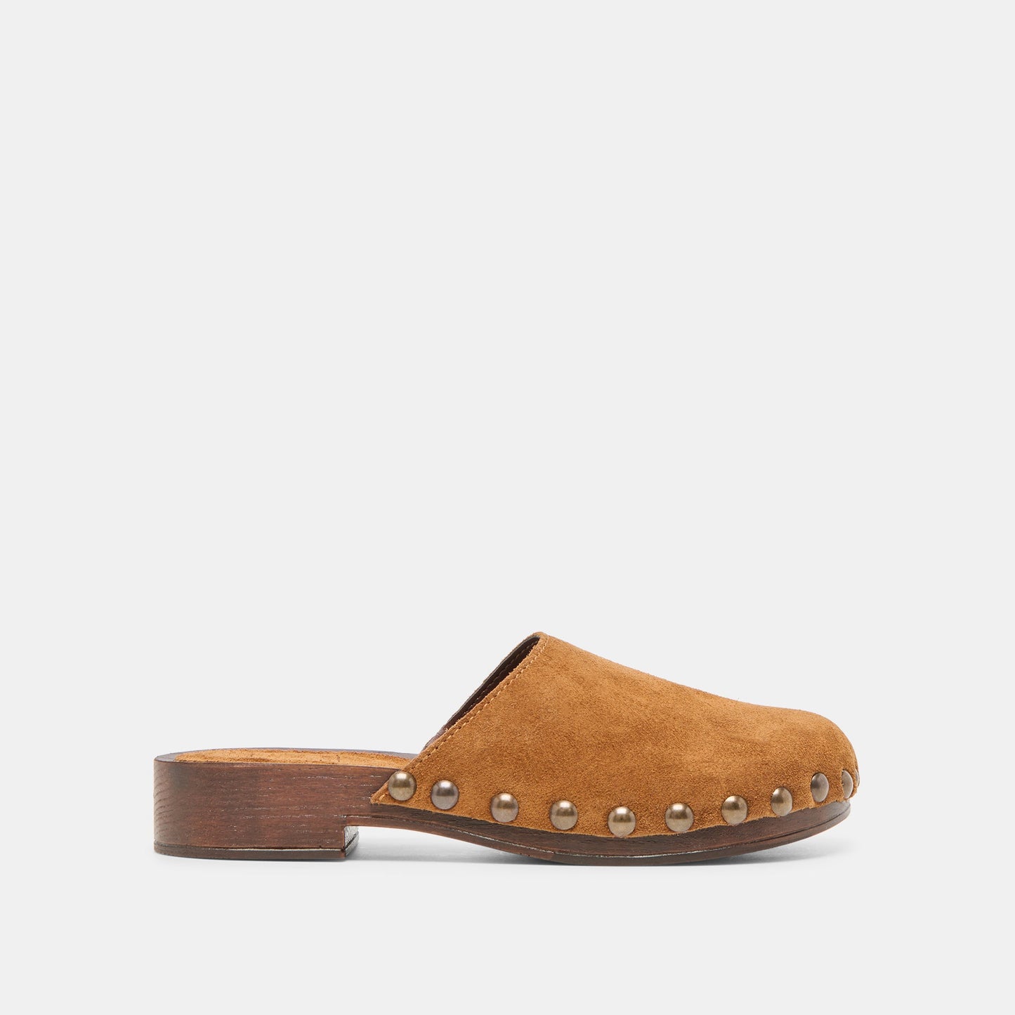 Alanis Chestnut Suede Flats - Dolce Vita