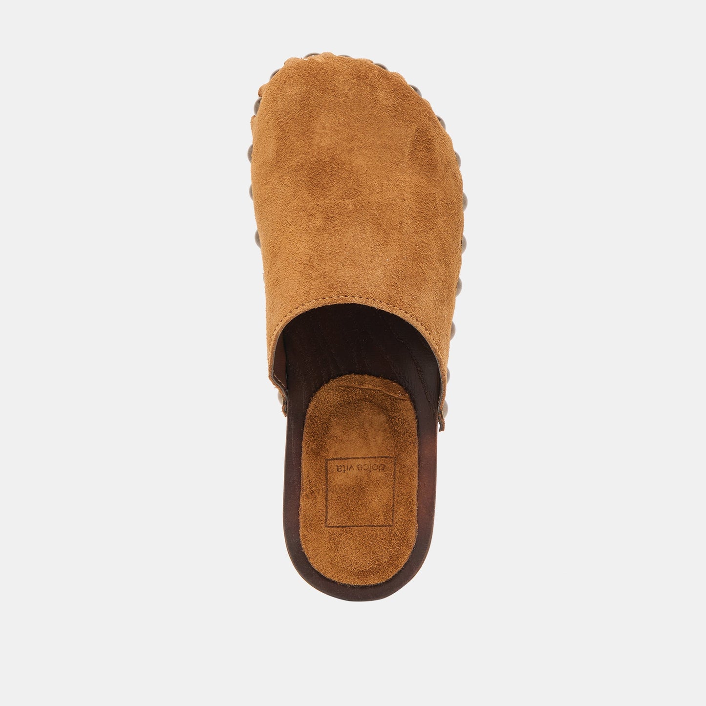 Alanis Chestnut Suede Flats - Dolce Vita