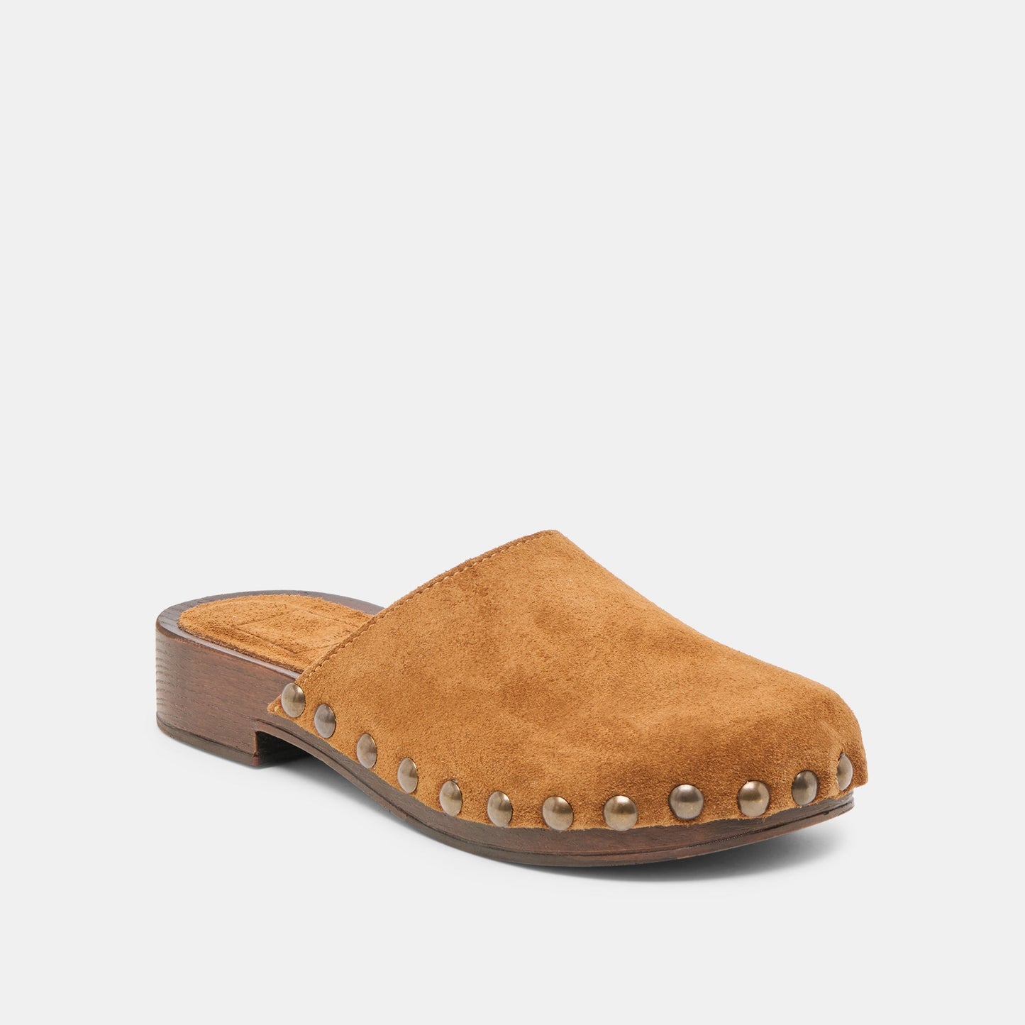 Alanis Chestnut Suede Flats - Dolce Vita