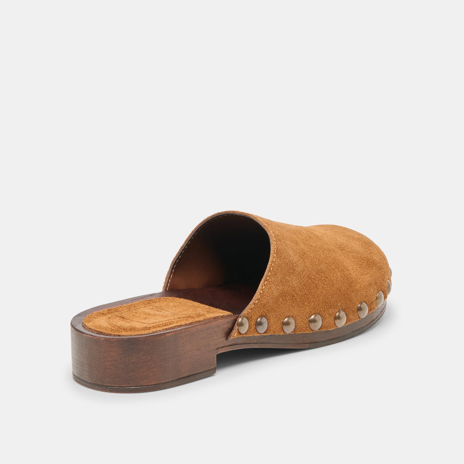 Alanis Chestnut Suede Flats - Dolce Vita