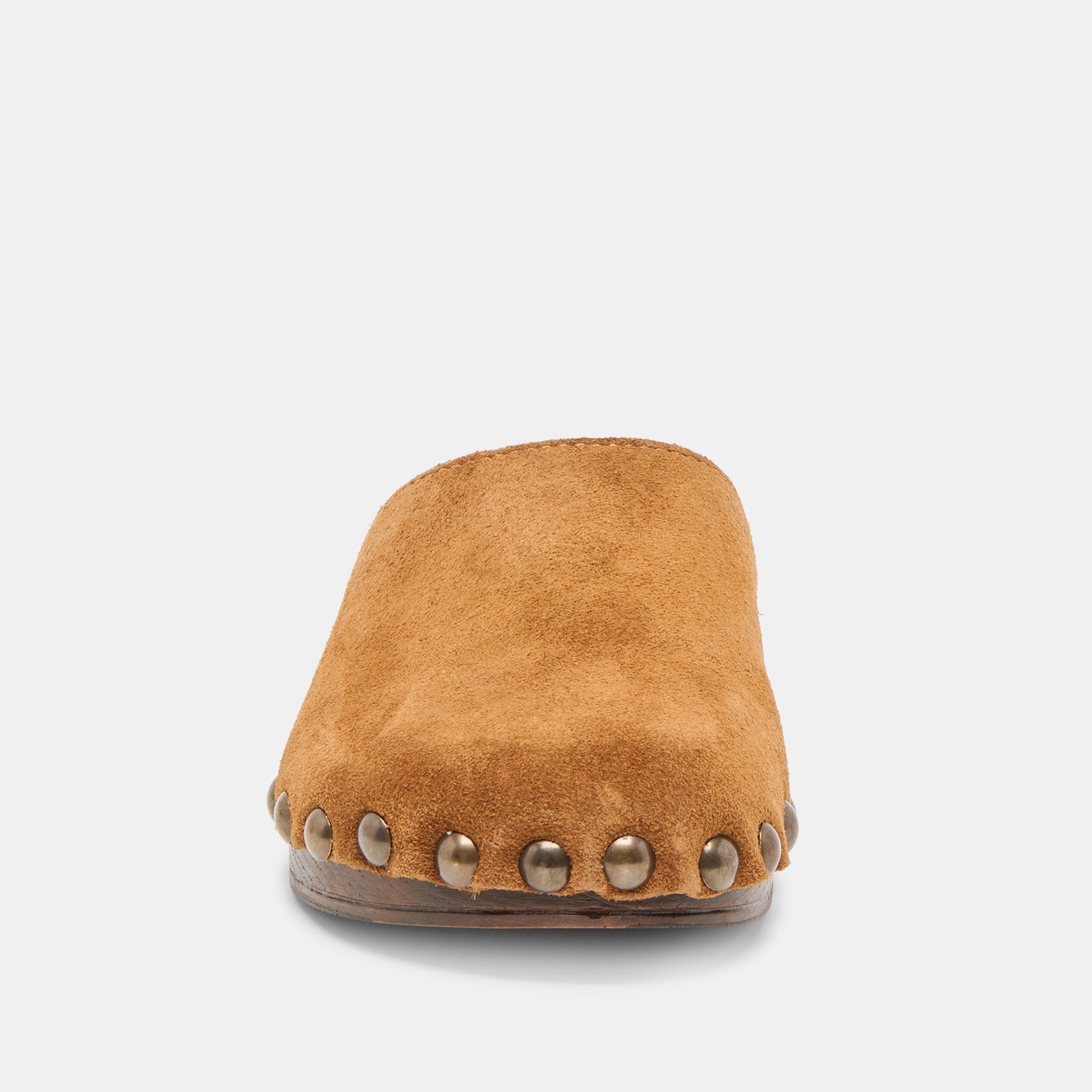 Alanis Chestnut Suede Flats - Dolce Vita