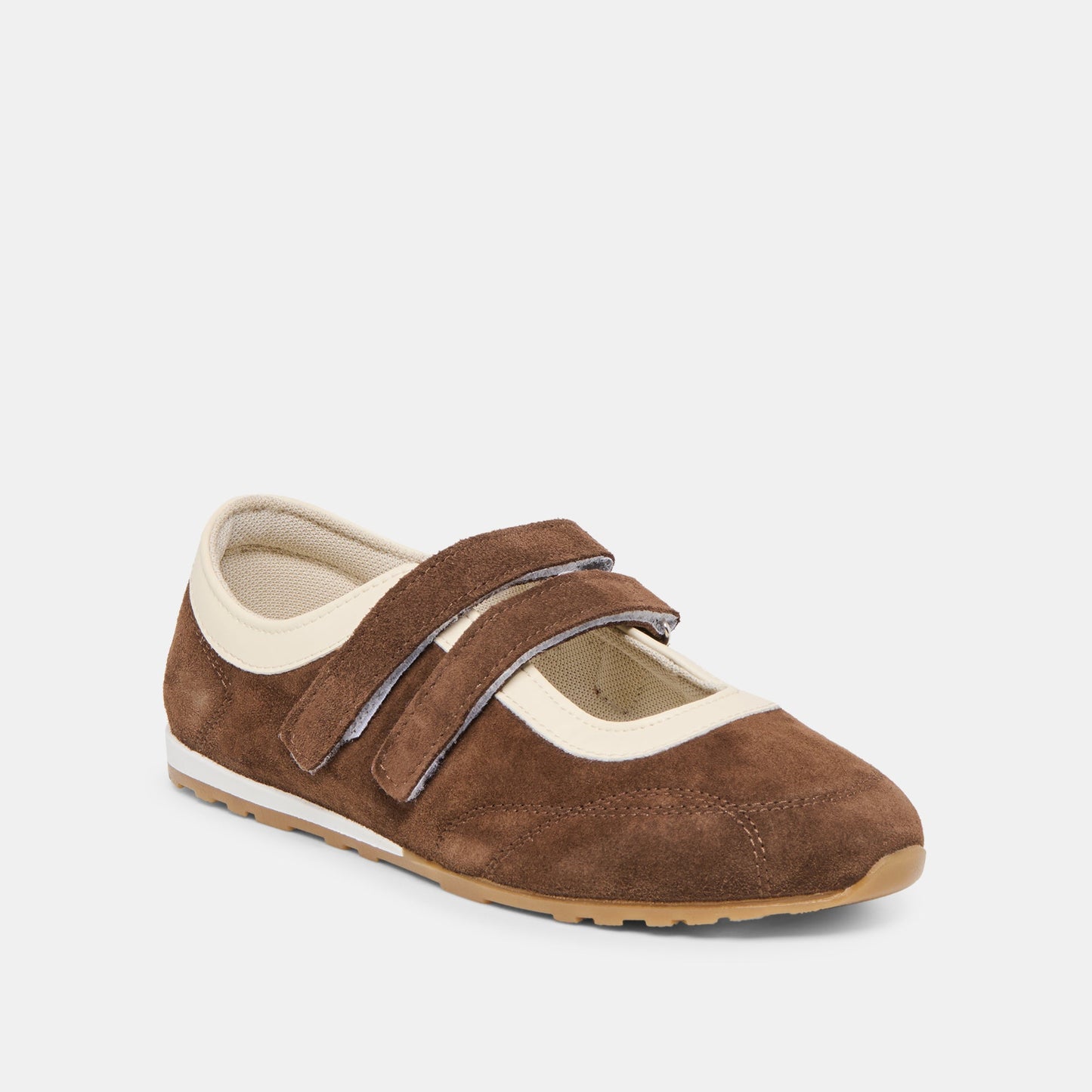 Swan Dk Brown Suede Sneakers - Dolce Vita