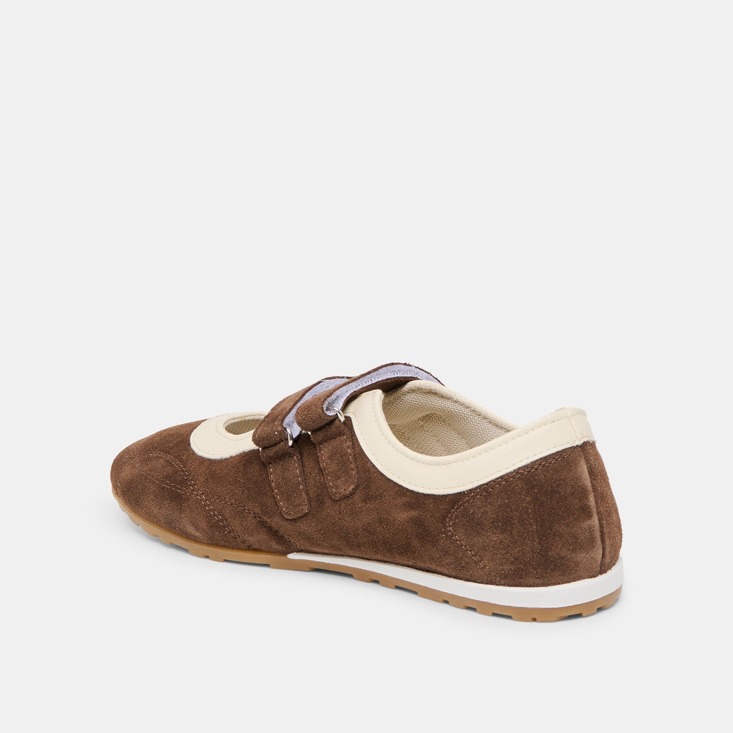 Swan Dk Brown Suede Sneakers - Dolce Vita