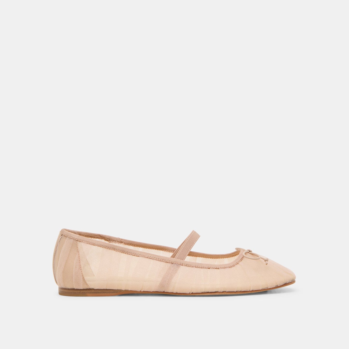 Raeven Praline Tulle Ballet Flats - Dolce Vita