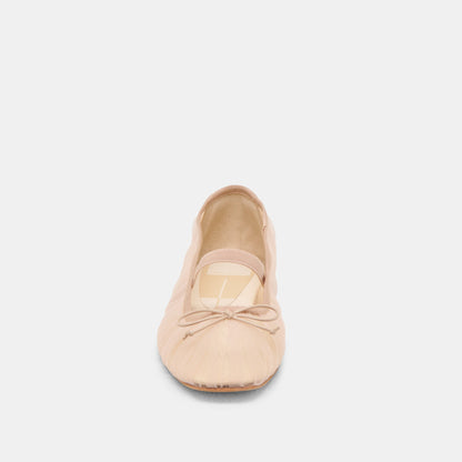 Raeven Praline Tulle Ballet Flats - Dolce Vita