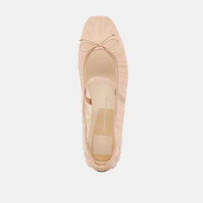 Raeven Praline Tulle Ballet Flats - Dolce Vita