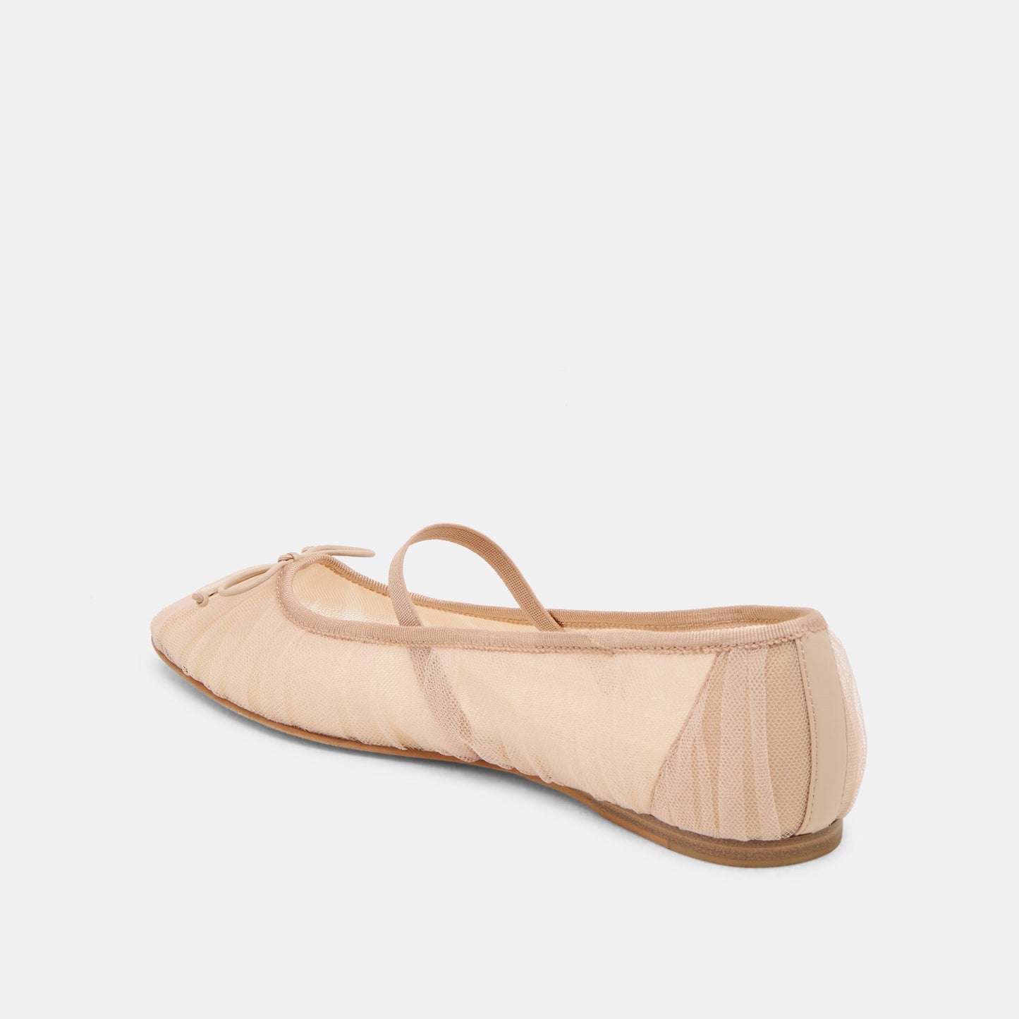 Raeven Praline Tulle Ballet Flats - Dolce Vita
