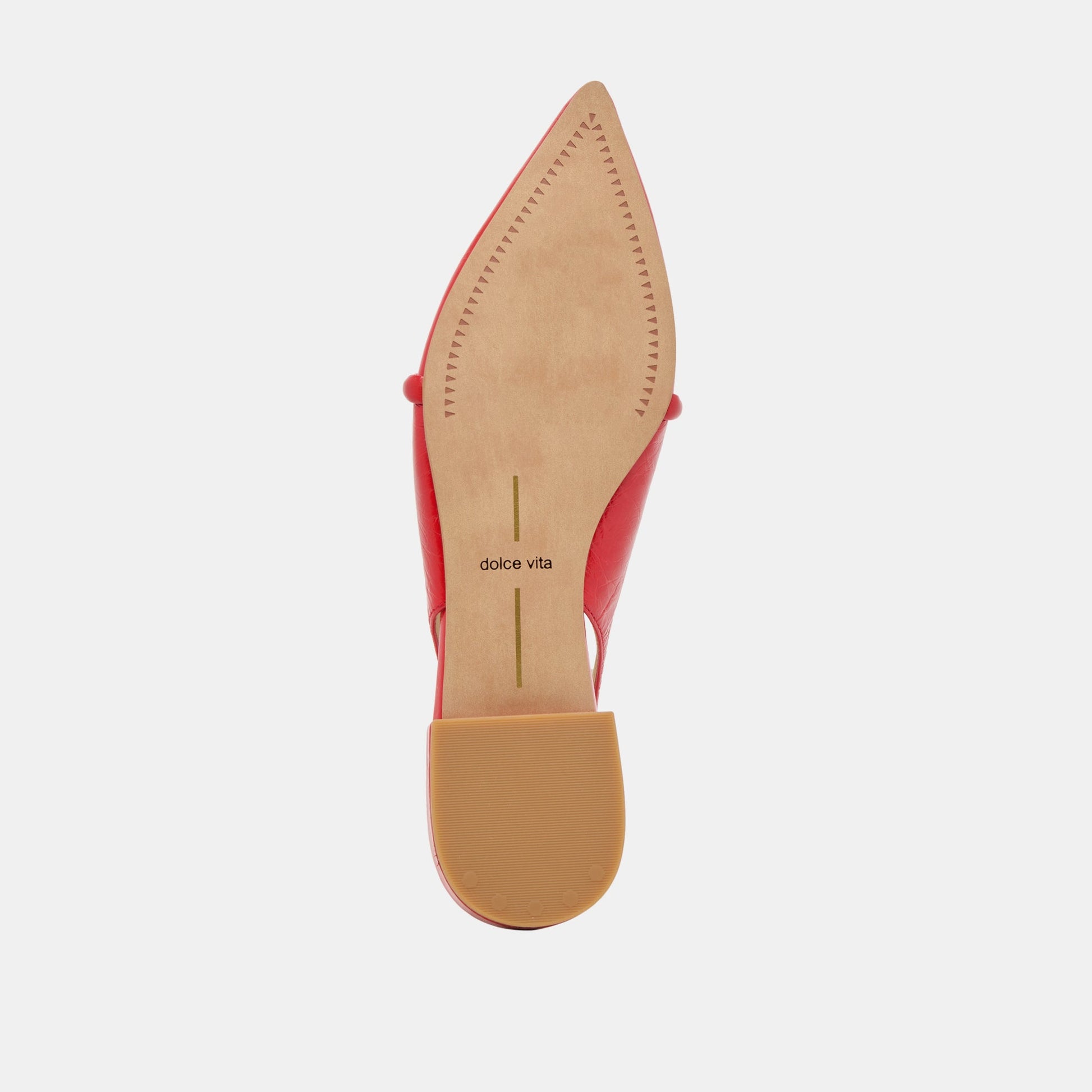 Payge Chili Crinkle Patent Flats - Dolce Vita