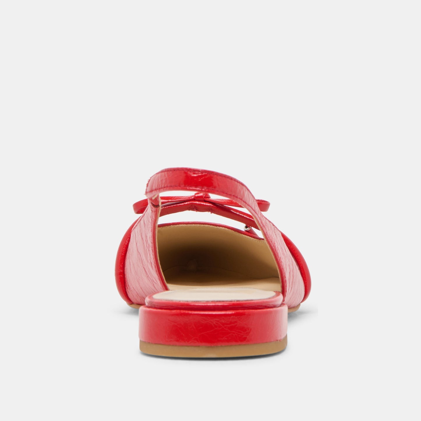 Payge Chili Crinkle Patent Flats - Dolce Vita