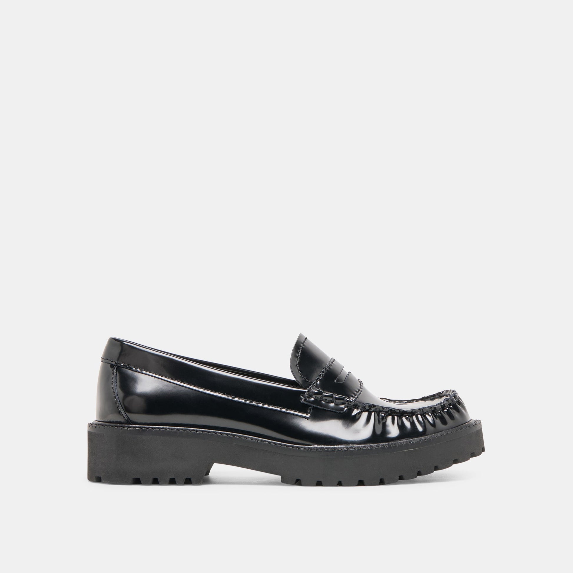 Merek Midnight Boxleather Loafers - Dolce Vita