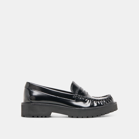 Merek Midnight Boxleather Loafers - Dolce Vita