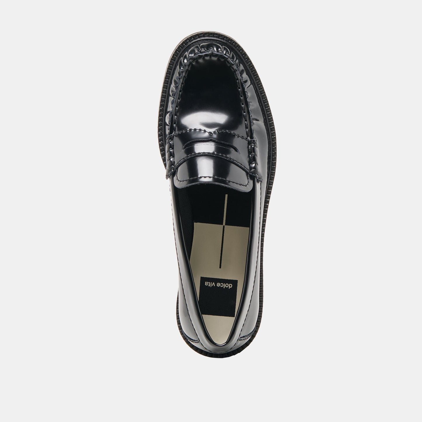 Merek Midnight Boxleather Loafers - Dolce Vita