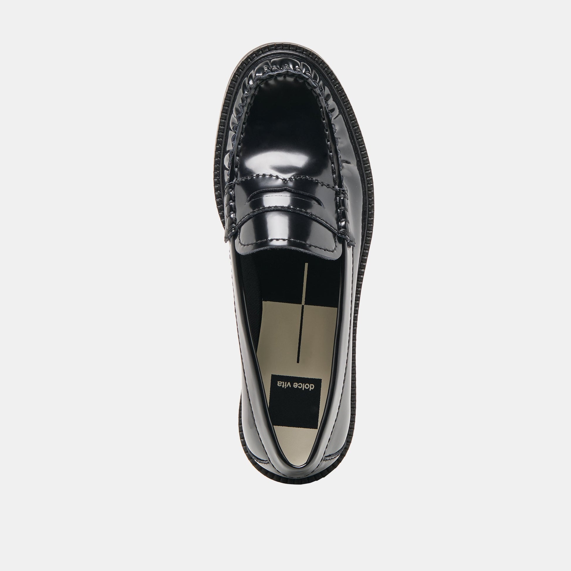 Merek Midnight Boxleather Loafers - Dolce Vita