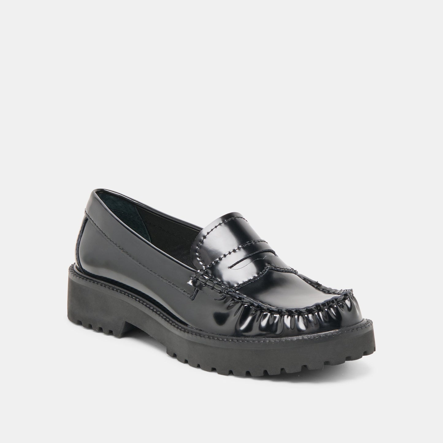 Merek Midnight Boxleather Loafers - Dolce Vita