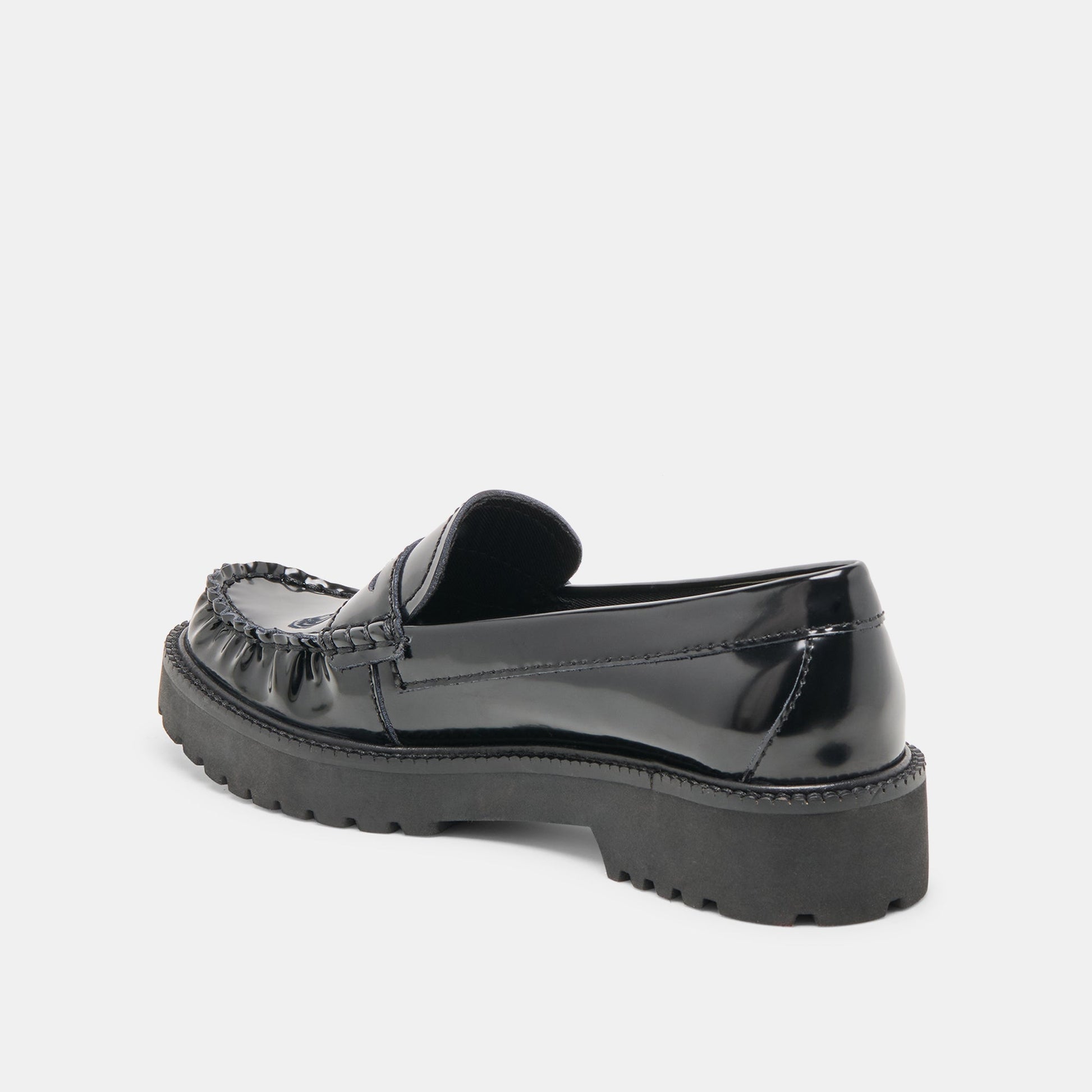 Merek Midnight Boxleather Loafers - Dolce Vita