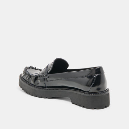 Merek Midnight Boxleather Loafers - Dolce Vita