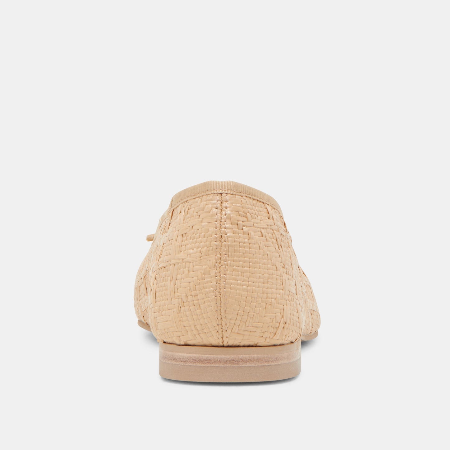 ANISA BALLET FLATS LT NATURAL WOVEN RAFFIA - Dolce Vita