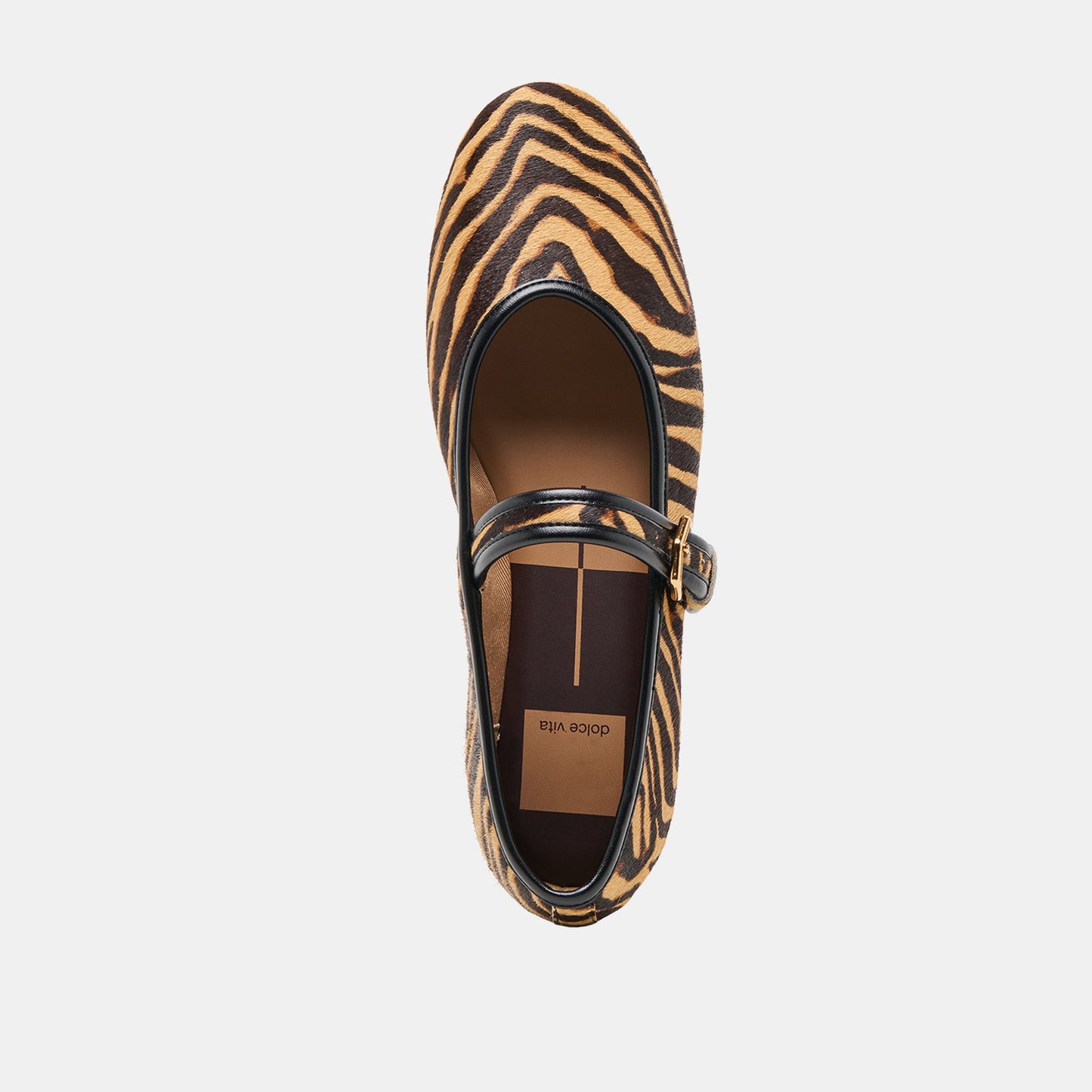 Roslyn Tiger Calf Hair Ballet Flats - Dolce Vita