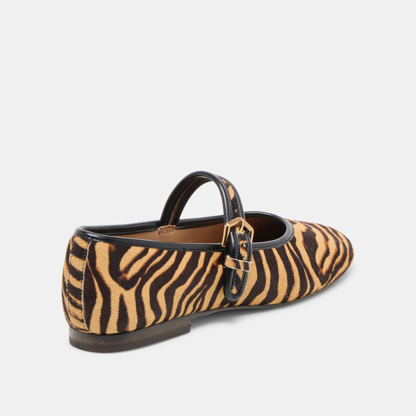Roslyn Tiger Calf Hair Ballet Flats - Dolce Vita