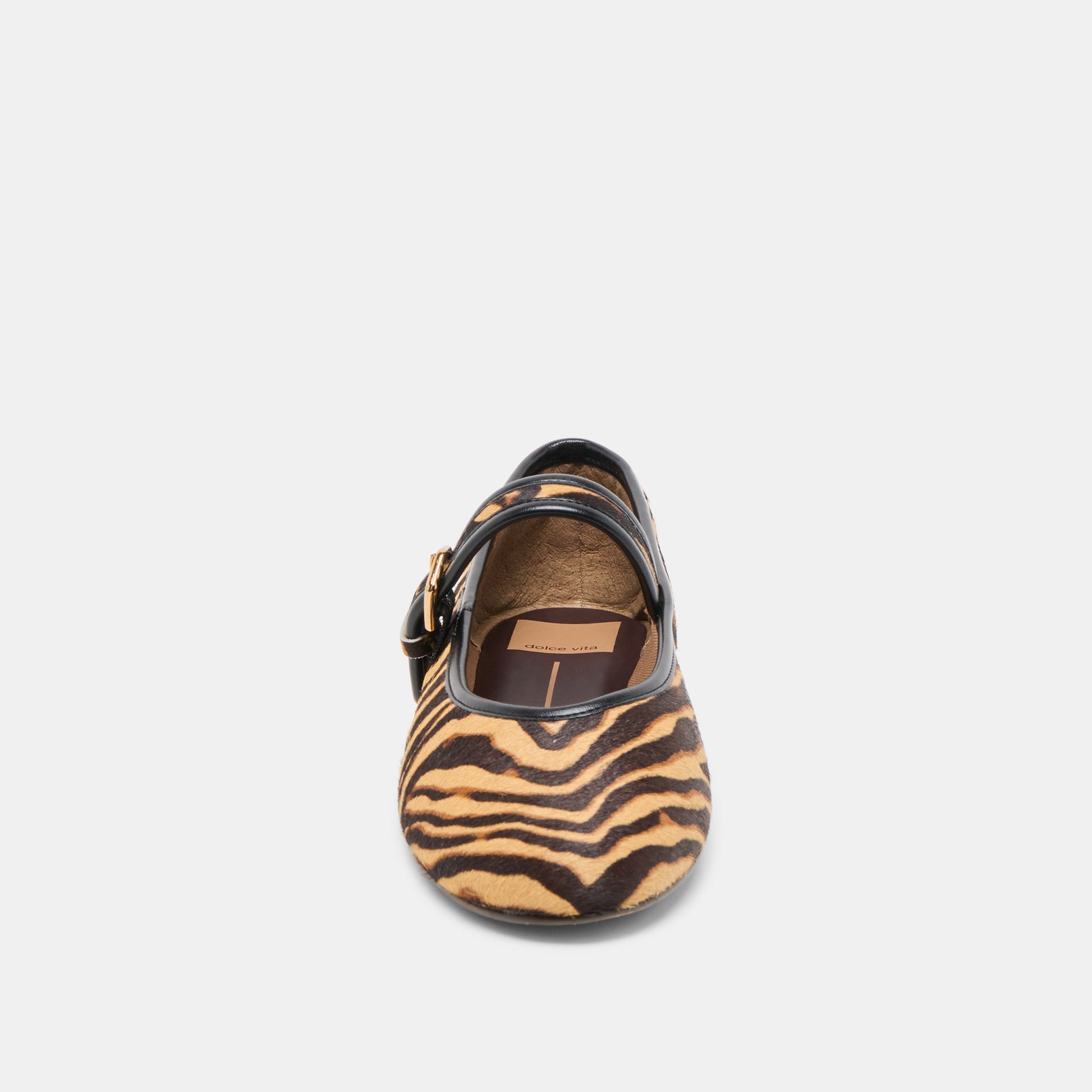 Roslyn Tiger Calf Hair Ballet Flats - Dolce Vita