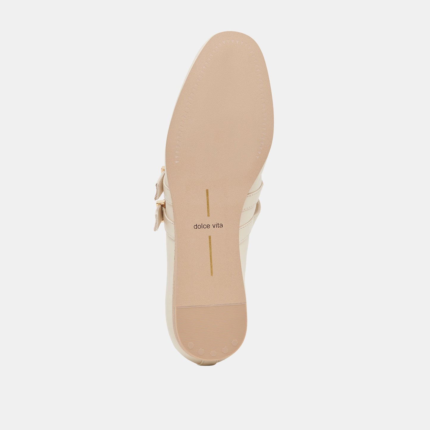BAYLEE BALLET FLATS IVORY LEATHER - Dolce Vita