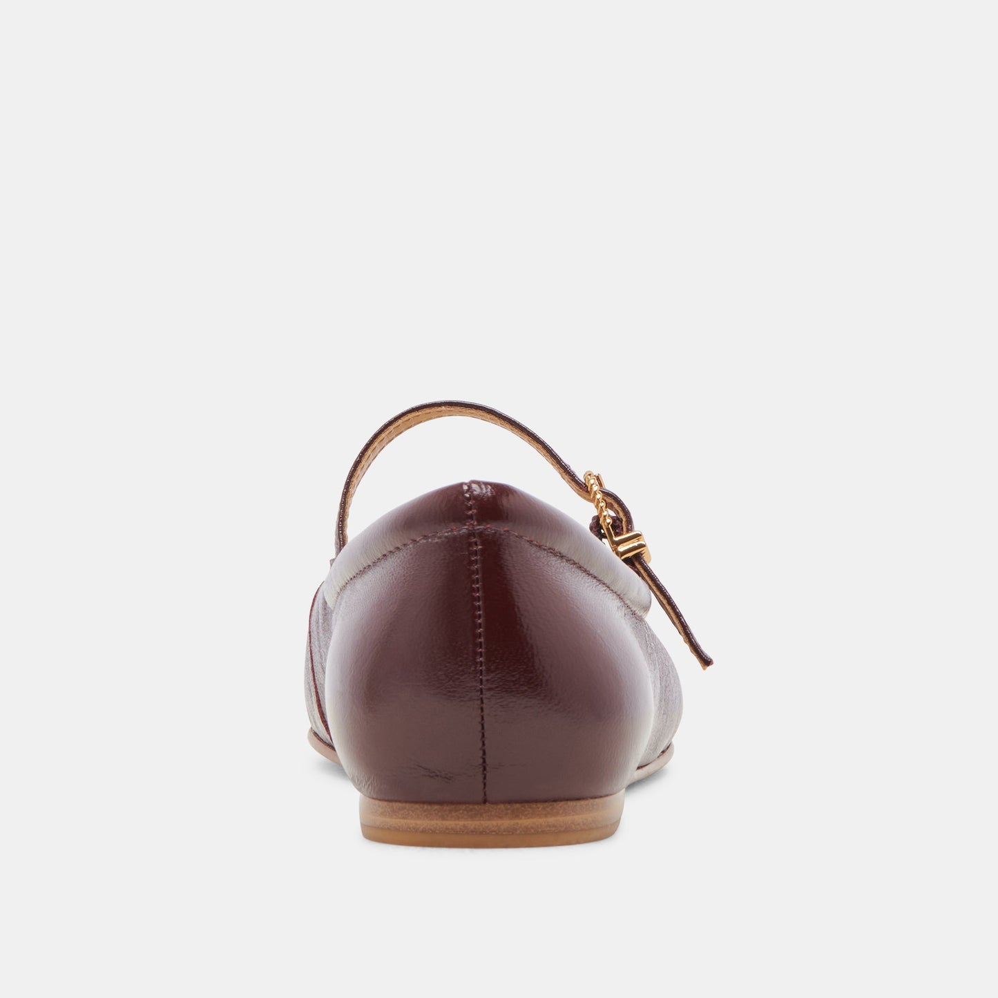 REYES BALLET FLATS CRANBERRY CRINKLE PATENT - Dolce Vita