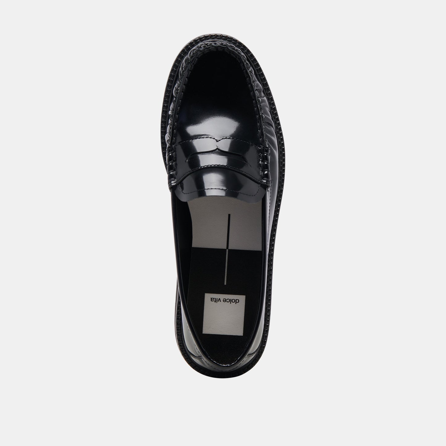 MAXWELL LOAFERS BLACK LEATHER - Dolce Vita