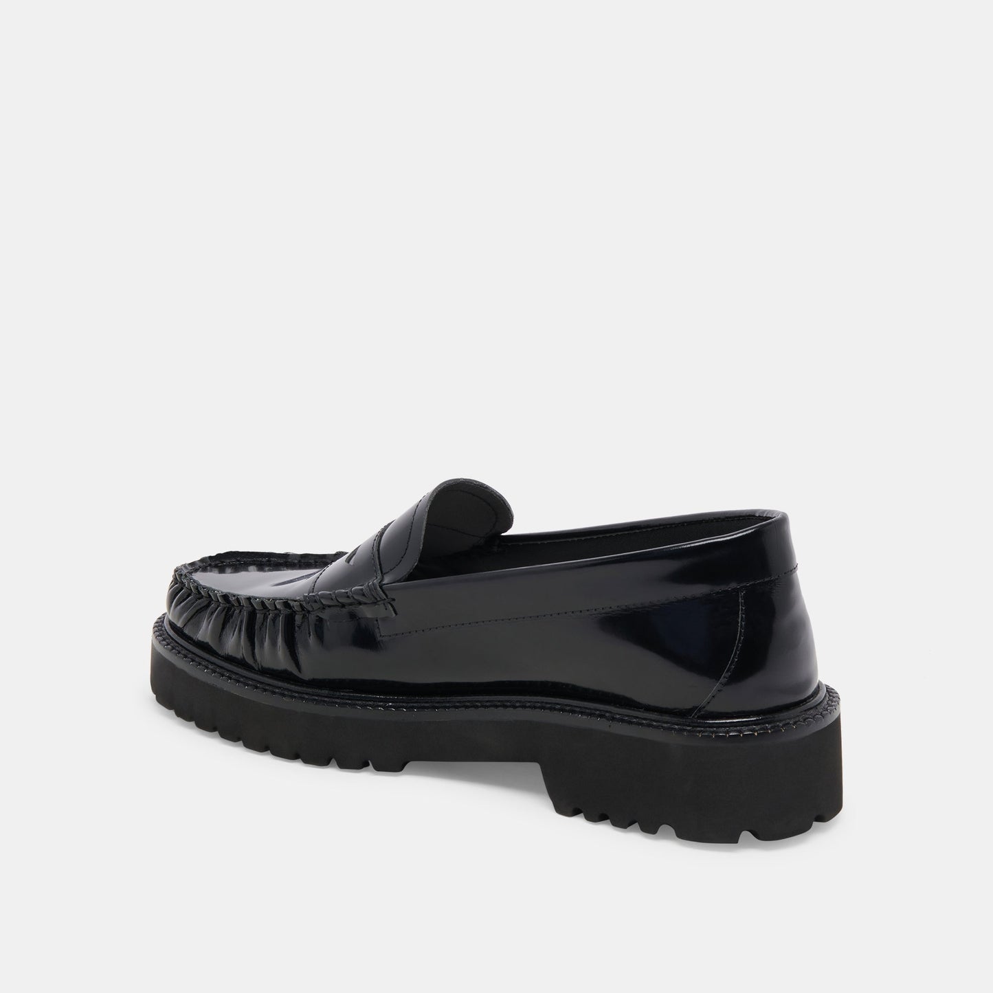 MAXWELL LOAFERS BLACK LEATHER - Dolce Vita