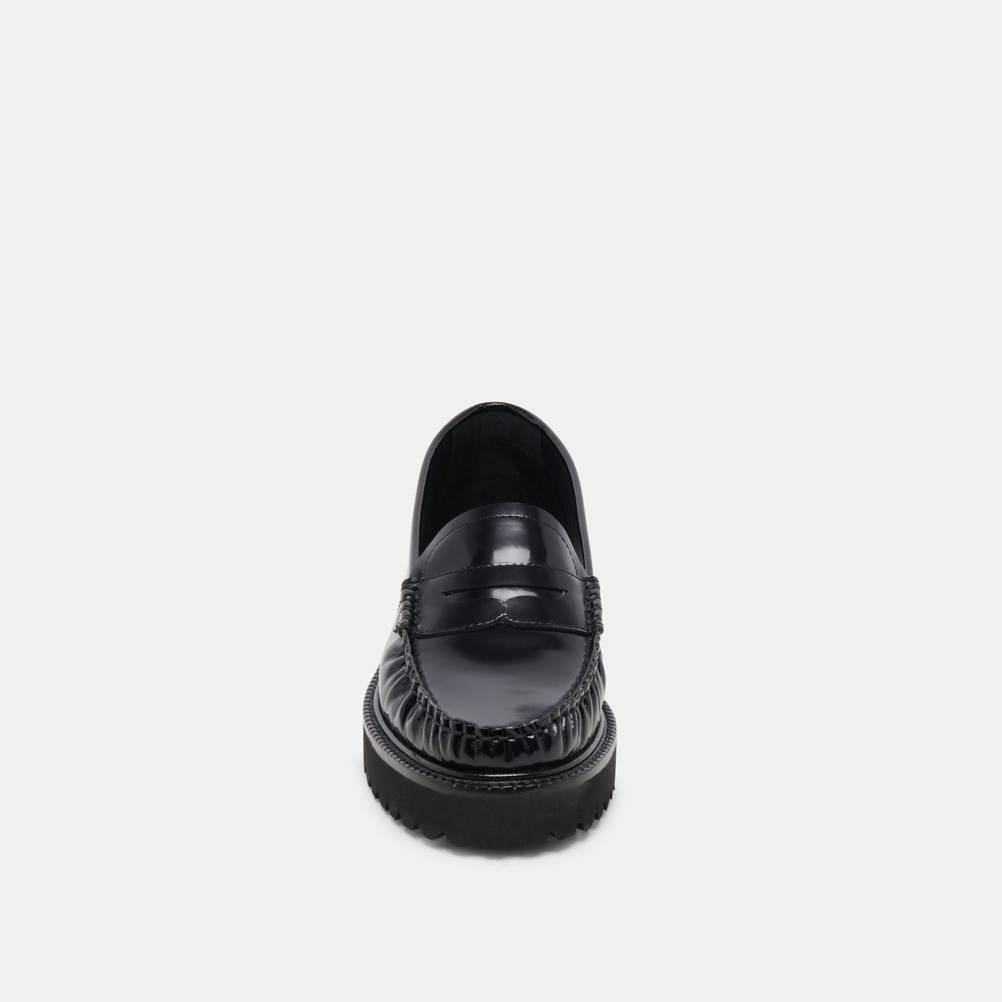 MAXWELL LOAFERS BLACK LEATHER - Dolce Vita