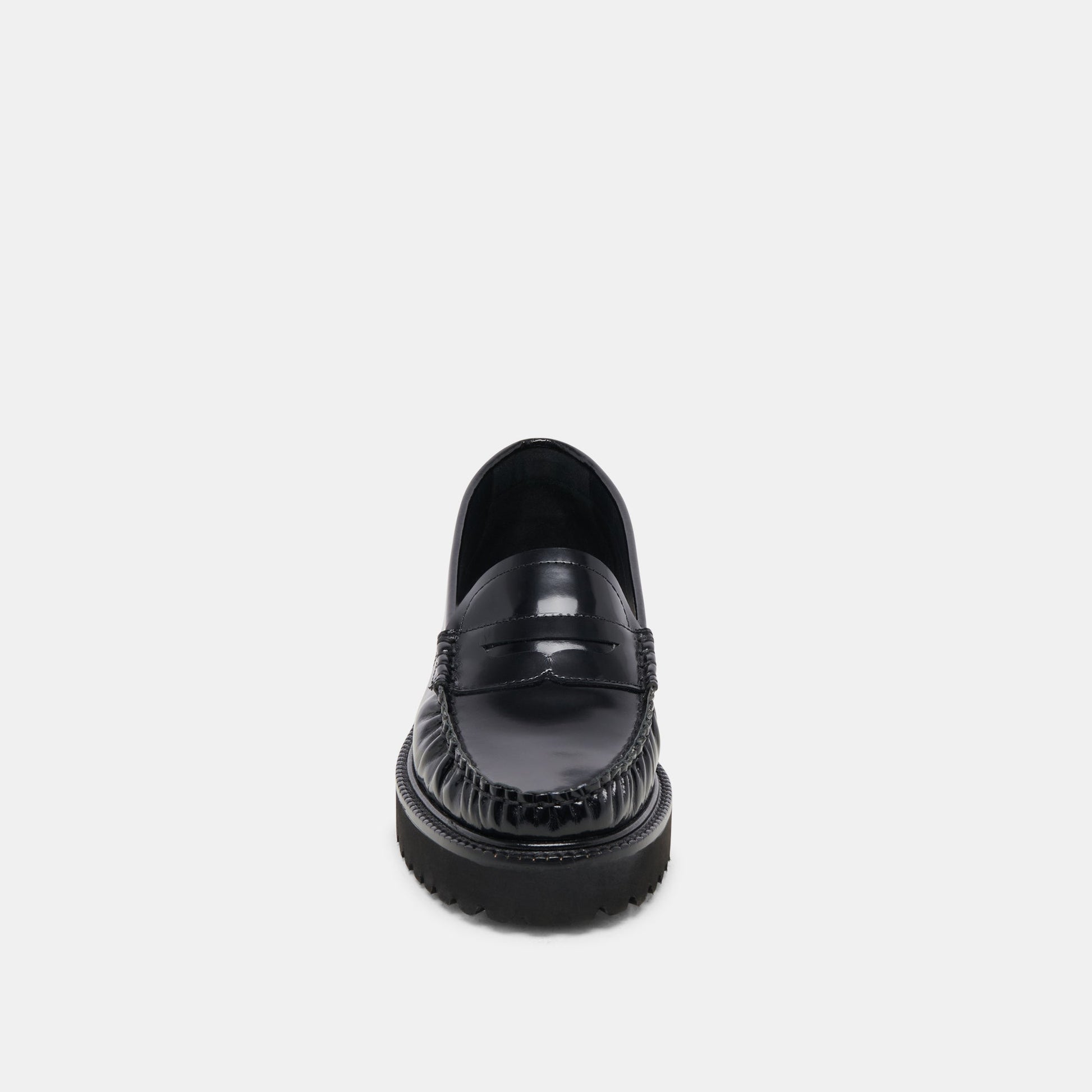 MAXWELL LOAFERS BLACK LEATHER - Dolce Vita