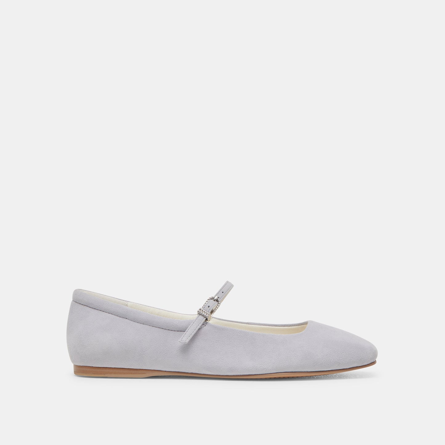 REYES BALLET FLATS DUSTY BLUE SUEDE - Dolce Vita
