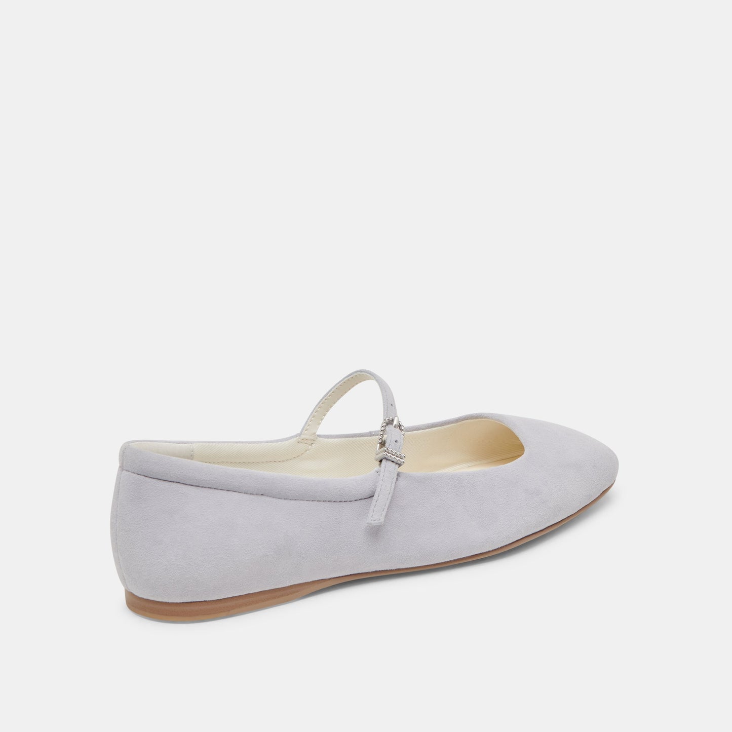 REYES BALLET FLATS DUSTY BLUE SUEDE - Dolce Vita