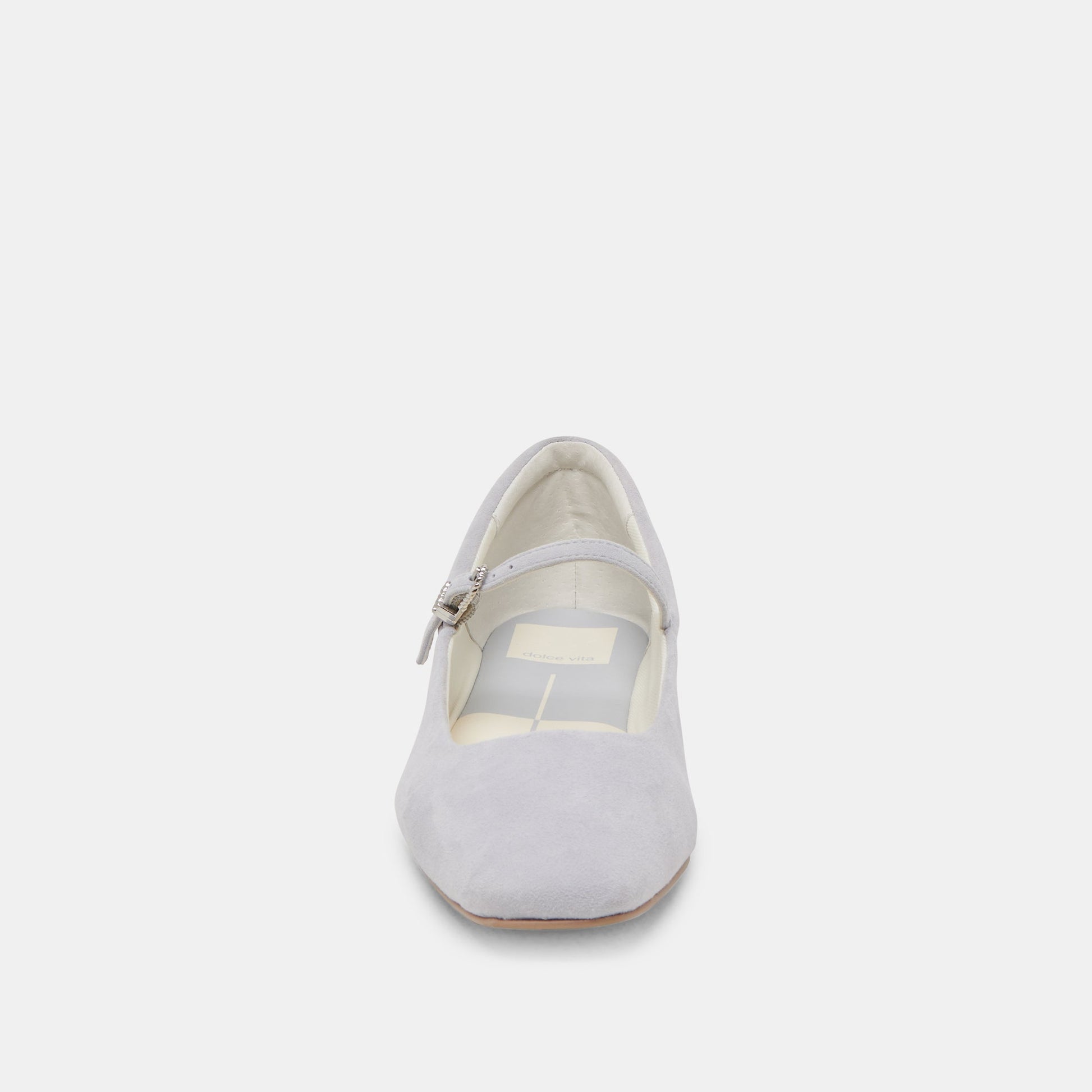 REYES BALLET FLATS DUSTY BLUE SUEDE - Dolce Vita