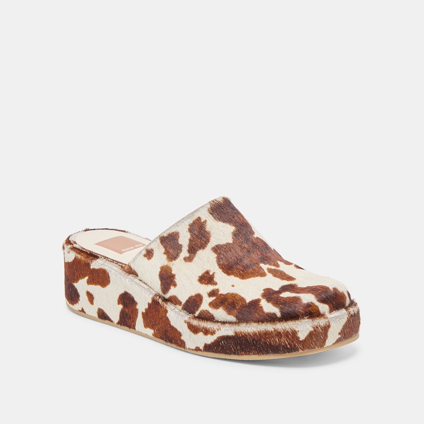 Rosita Cocoa Taurus Calf Hair Flats - Dolce Vita