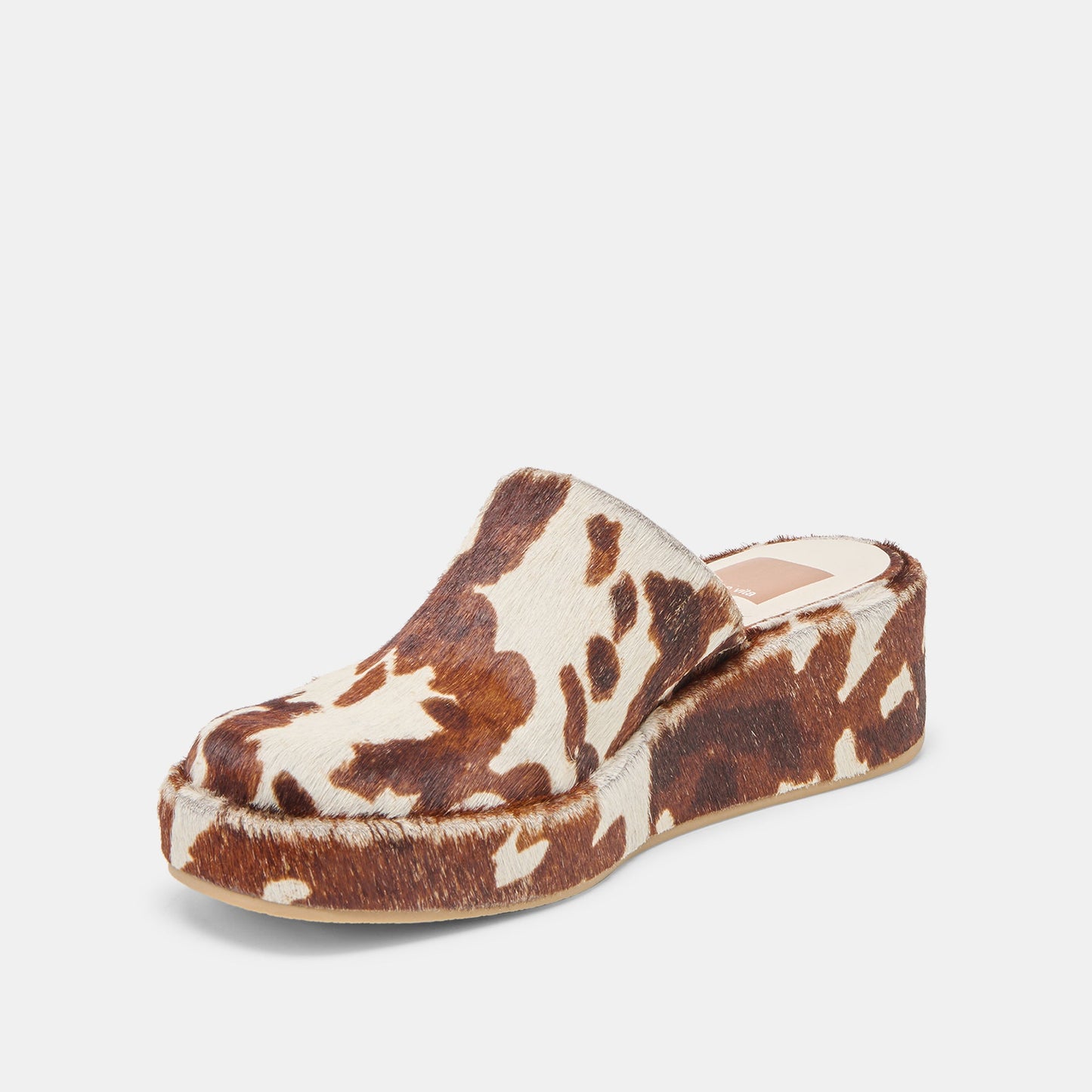 Rosita Cocoa Taurus Calf Hair Flats - Dolce Vita