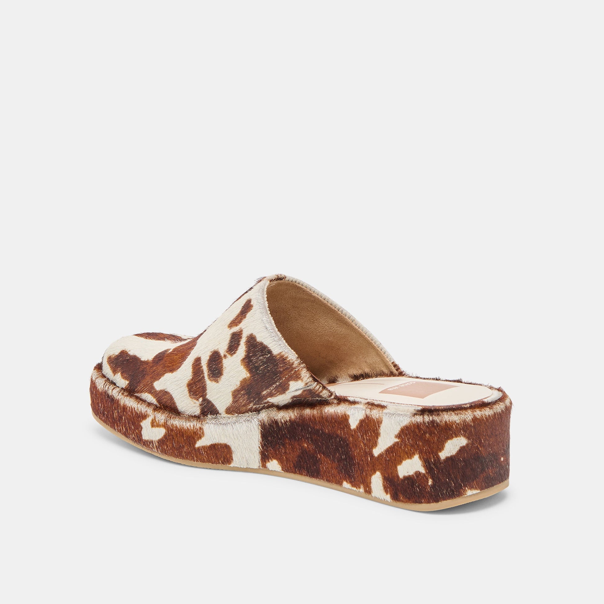 Rosita Cocoa Taurus Calf Hair Flats - Dolce Vita