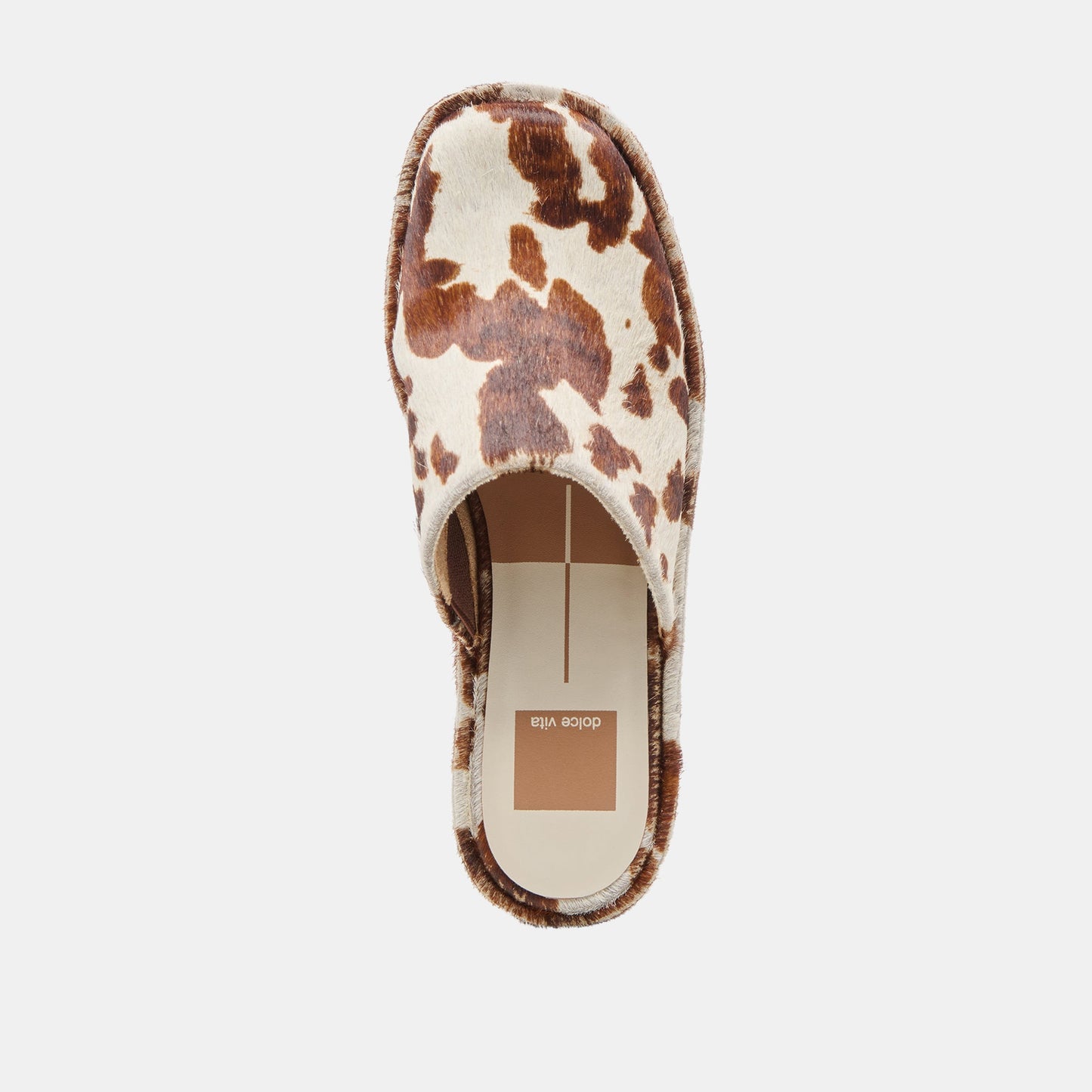 Rosita Cocoa Taurus Calf Hair Flats - Dolce Vita