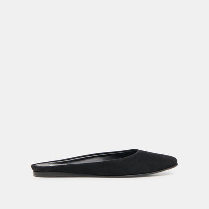 Eila Onyx Suede Flats - Dolce Vita
