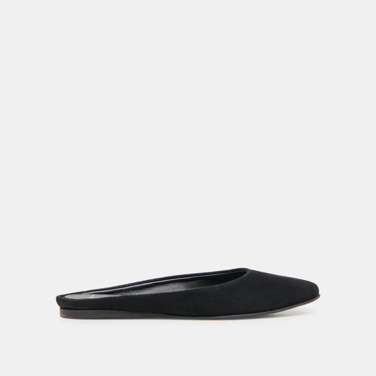 Eila Onyx Suede Flats - Dolce Vita
