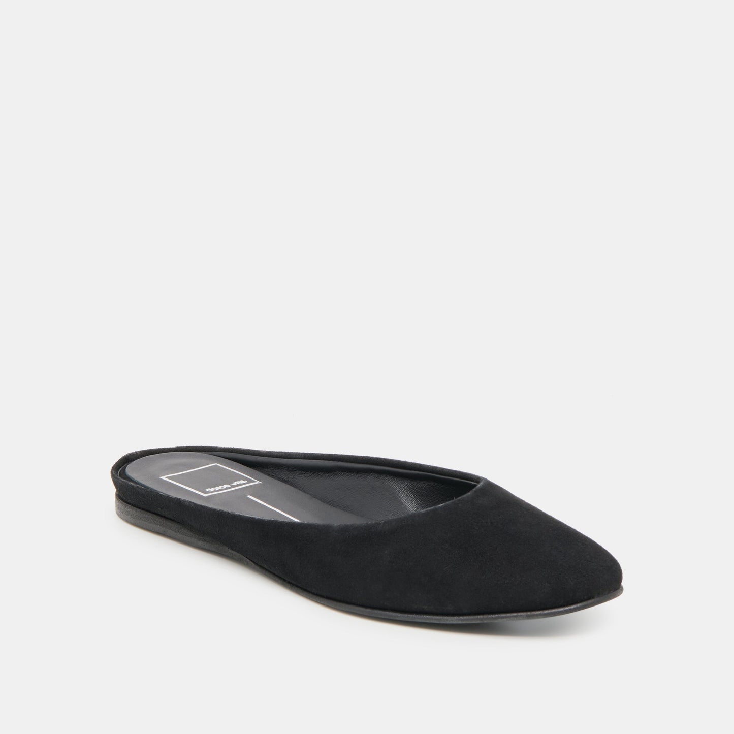 Eila Onyx Suede Flats - Dolce Vita