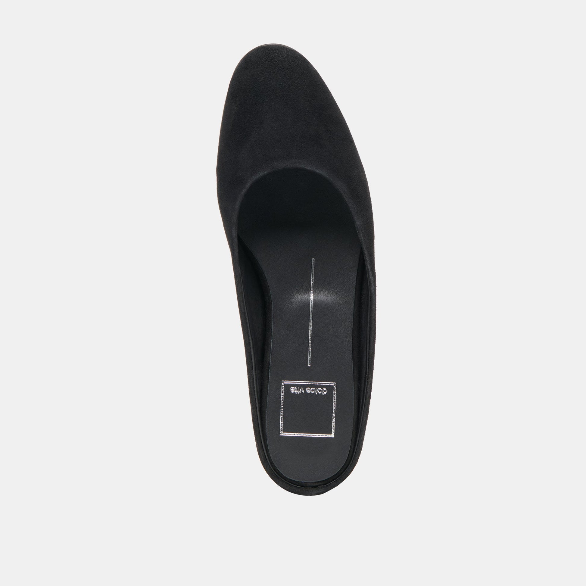 Eila Onyx Suede Flats - Dolce Vita