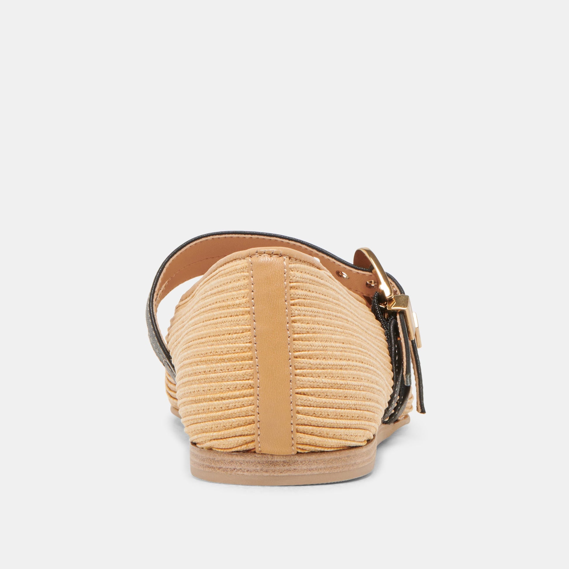 BAYLEE BALLET FLATS NATURAL RAFFIA - Dolce Vita