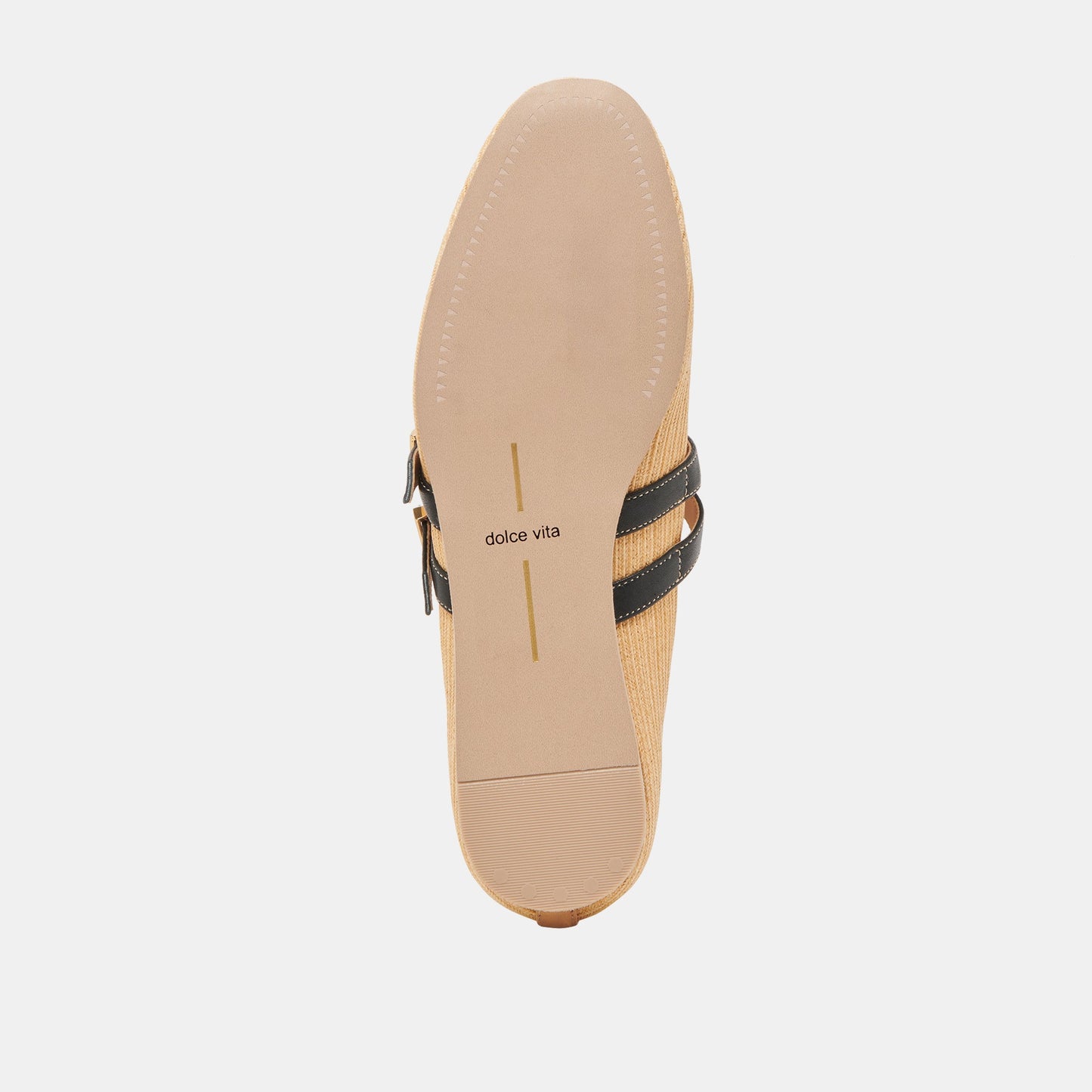 BAYLEE BALLET FLATS NATURAL RAFFIA - Dolce Vita