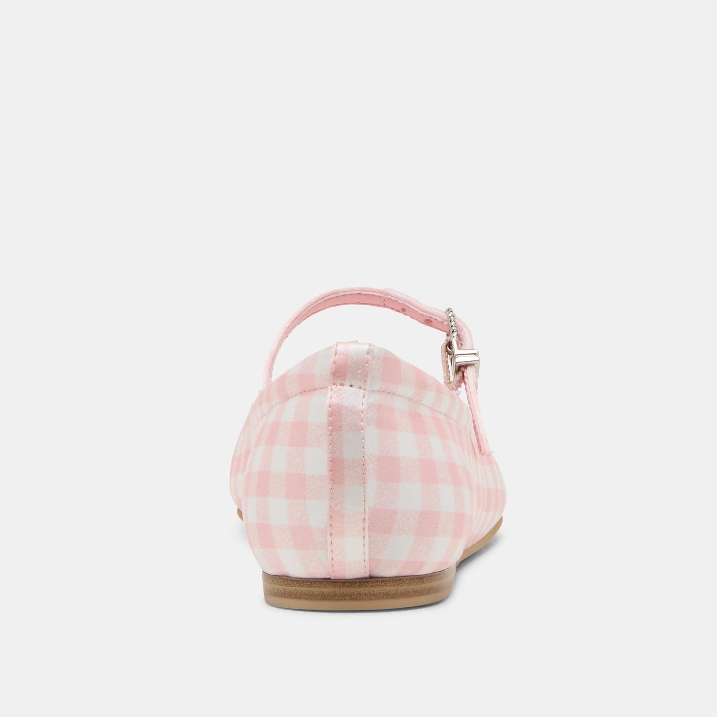 Reyes X Byrdie Golf Pink Plaid Gingham Ballet Flats - Dolce Vita