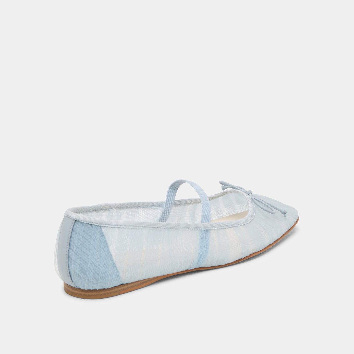 Raeven Light Blue Tulle Ballet Flats - Dolce Vita