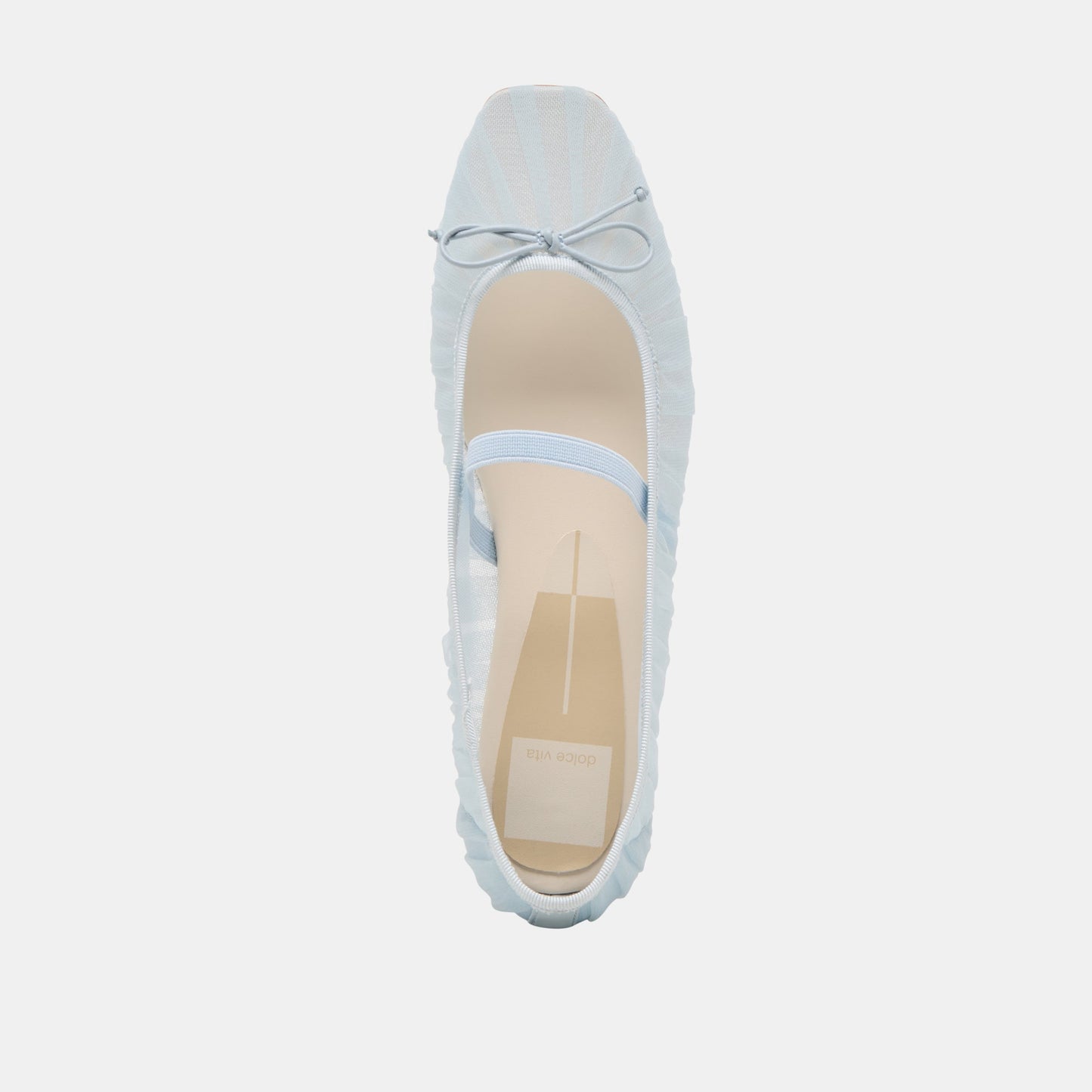 Raeven Light Blue Tulle Ballet Flats - Dolce Vita