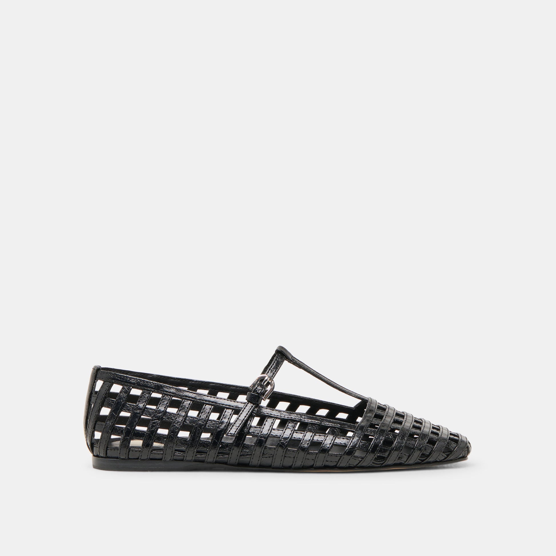 RAINS BALLET FLATS BLACK STELLA - Dolce Vita