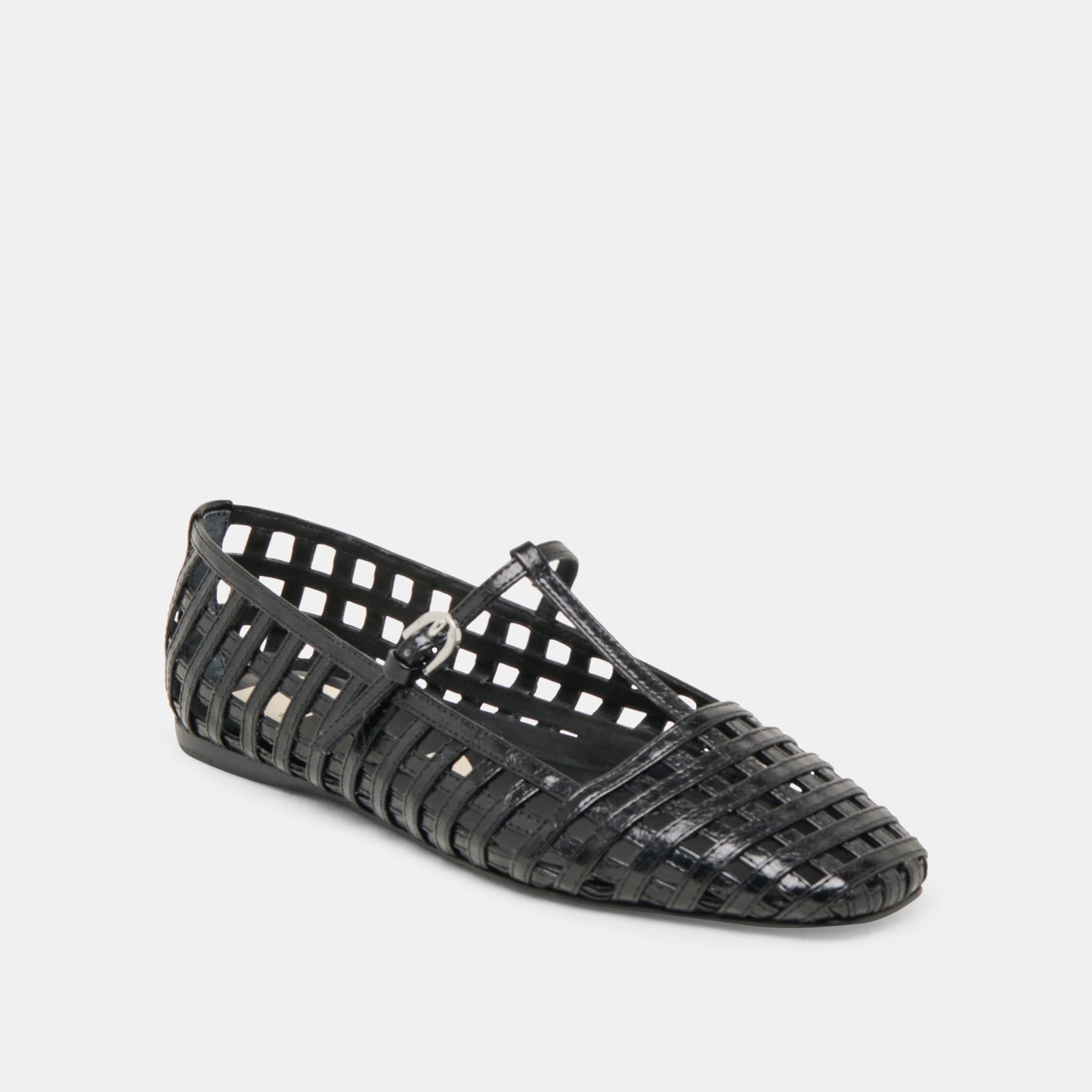 RAINS BALLET FLATS BLACK STELLA - Dolce Vita