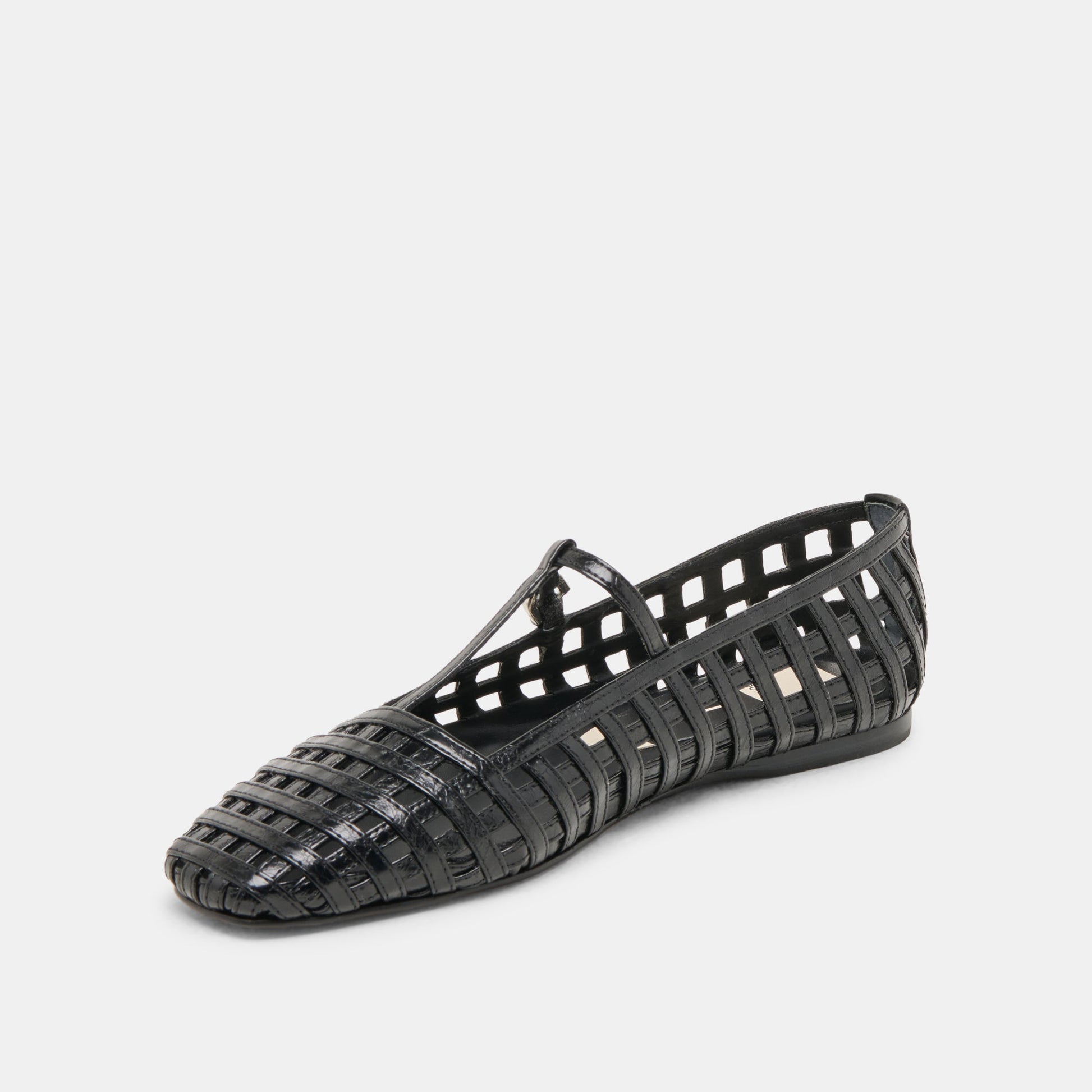 RAINS BALLET FLATS BLACK STELLA - Dolce Vita