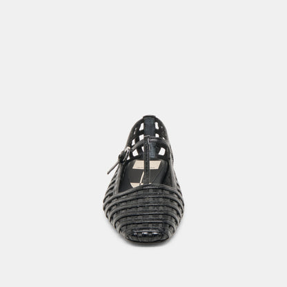 RAINS BALLET FLATS BLACK STELLA - Dolce Vita